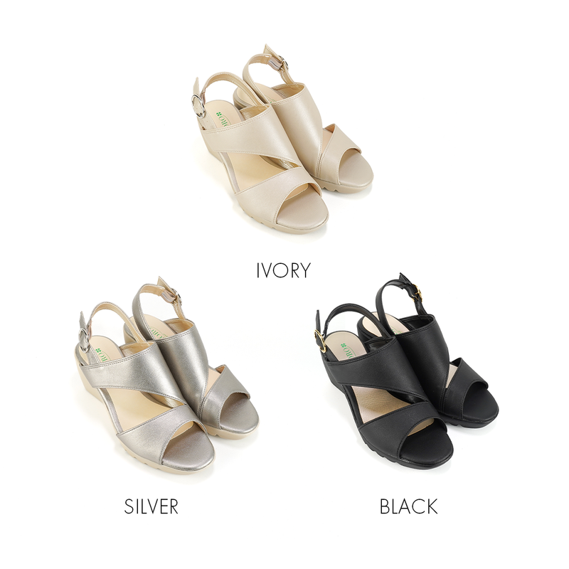 No.2048 In-step Cover Wedge Sandal