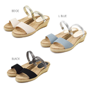SUaSHI KATE Luna Strap Jute Wedges