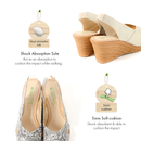 No.1858 CrossLoom Wedge Sandal