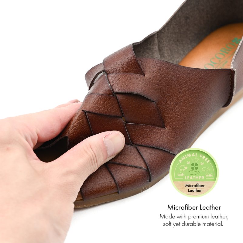 No.3710 Open Toe Flat Shoes