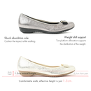 No.3014 5 Layers Foot Bed Insole Pumps