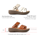 No.3711 Arch Support Soft Cushion Sandal