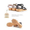 No.2038 Cross Belt Ankle Strap Sandal