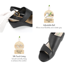 No.2048 In-step Cover Wedge Sandal