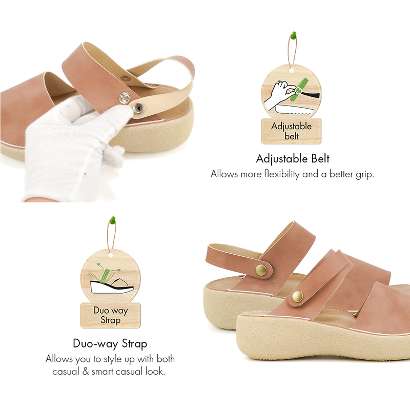 No.3705 Arch Support Soft Cushion Sandal