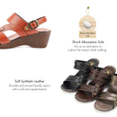 KANSAI No.M2000 Duo-Way Strap Wedge Sandal