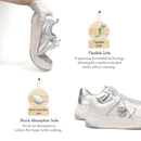 FJ094 Comfort Sheep Skin Sneaker