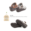 No.8310A Foot Print Insole Comfort Sandal