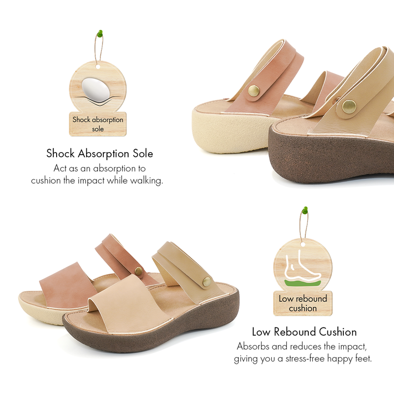 No.3705 Arch Support Soft Cushion Sandal