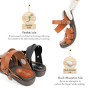 No.8311A Foot Print Insole Comport Sandal