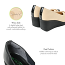 No.3094 Elegant Chain Cap Toe Pumps