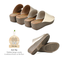 No.1860 Easy Comfort Platform Slip-On Sandals