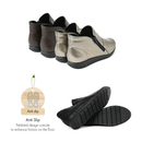 No.4007 Easy Zip Short Boots