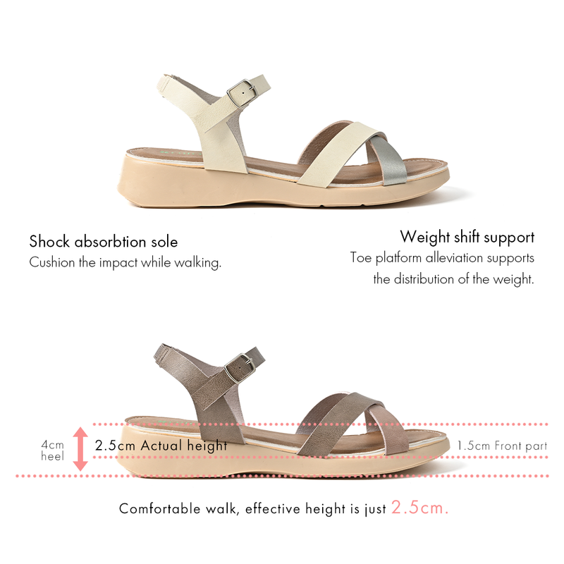 No.2046 Cross Belt Sandal