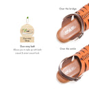 No.8304A Duo-way Strap Wedge Sandal