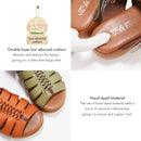 No.8304A Duo-way Strap Wedge Sandal