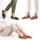 No.3702 Open Toe Flat Shoes