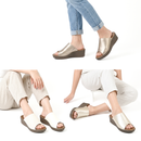 No.1860 Easy Comfort Platform Slip-On Sandals