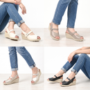 No.2050 Elegance Lift Wedge Sandal