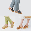 No.1839 Mesh Cover Slip-On Sandal