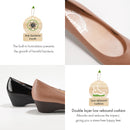 No.8624A Stretchable Upper Wedge Pumps