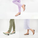 No.8624A Stretchable Upper Wedge Pumps