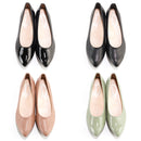 No.8624A Stretchable Upper Wedge Pumps