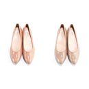 No.8624A Stretchable Upper Wedge Pumps