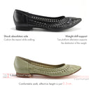 SUaSHI 2276 Stretchable Upper Water-Resistant Mesh Pumps