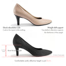 SUaSHI 7031 Stretchable Upper Water-Resistant Pumps