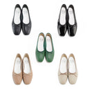 No.RP262 Square Toe Ribbon Leather Pumps