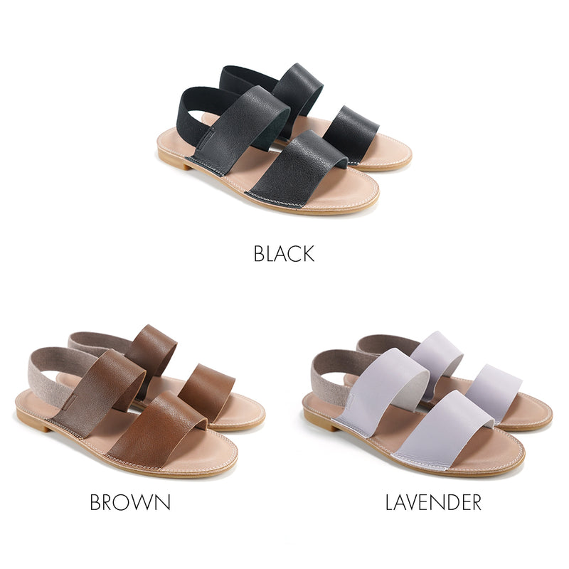 No.RP283 Double Belt Leather Sandal