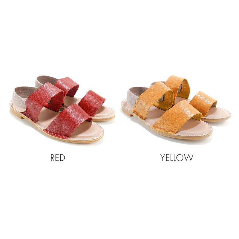 No.RP283 Double Belt Leather Sandal