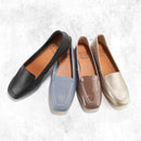 No.RP515 Moccasin Sewing Flat Leather Shoes