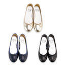 No.RP542 Round Toe Ribbon Leather Pumps