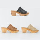 No.1839 Mesh Cover Slip-On Sandal