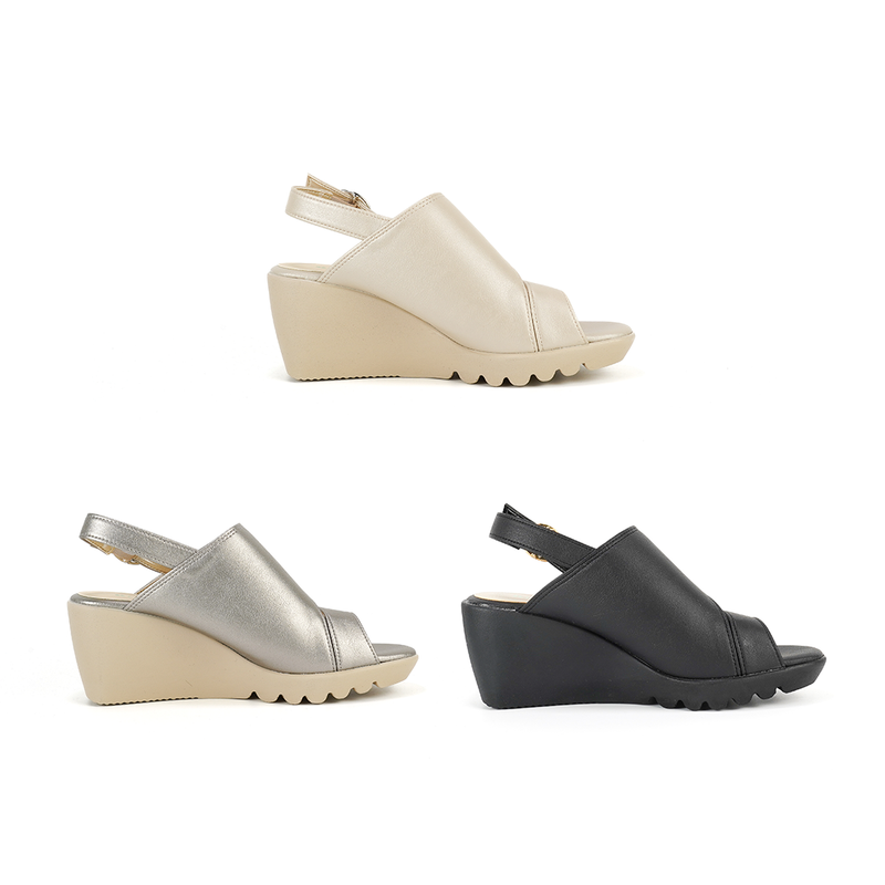 No.2048 In-step Cover Wedge Sandal