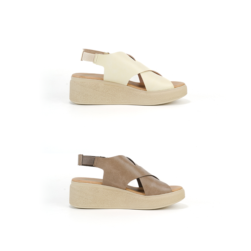 No.3808 Shock Absorption Comfort Wedge Sandal