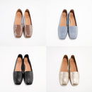 No.RP515 Moccasin Sewing Flat Leather Shoes