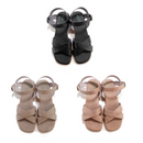 No.2038 Cross Belt Ankle Strap Sandal