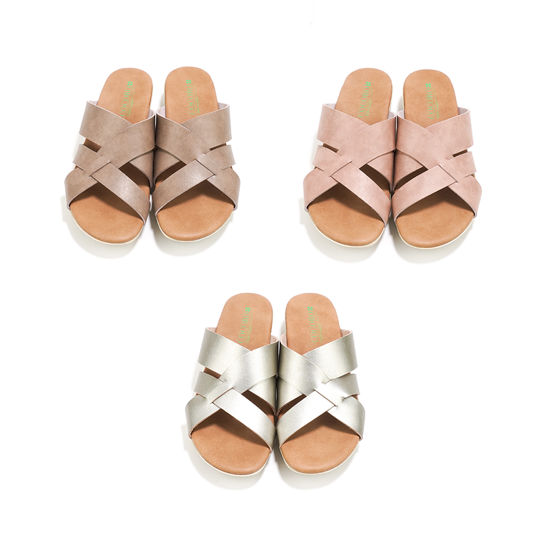 No.1847 Double Cross Sandal