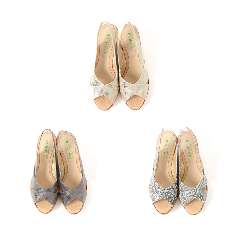 No.1858 CrossLoom Wedge Sandal