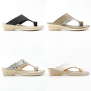 No.1744 Thong Wedge Sandal