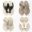 No.1744 Thong Wedge Sandal