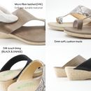 No.1744 Thong Wedge Sandal