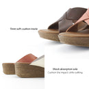 No.1834 Cross Belt Wedge Slip-On