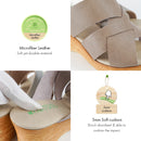 No.1837 Cross Belt Slip-On Sandal