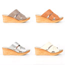 No.1837 Cross Belt Slip-On Sandal