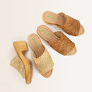 No.1839 Mesh Cover Slip-On Sandal