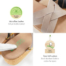 No.1843 Duo-Way Cross Belt Wedge Sandal